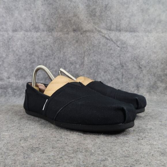 Bobs for Skechers Shoes Womens 7 Flats Slip On Memory Foam Casual Comfort Black - Picture 1 of 12